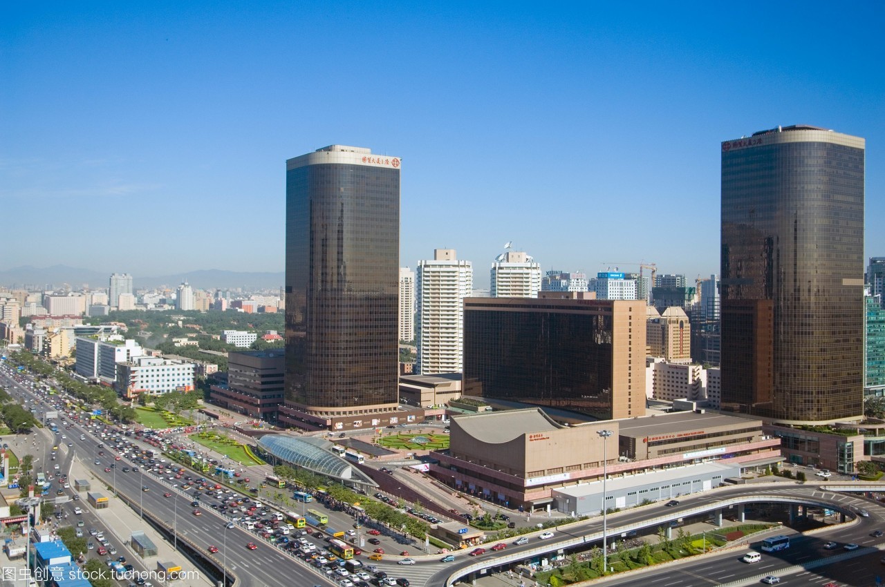 中国世界贸易中心位于北京市中心商务区